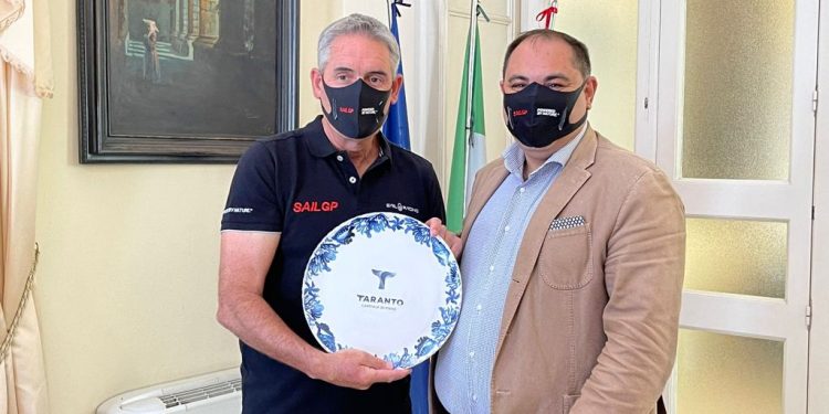 Il CEO di SailGP a Palazzo di Città