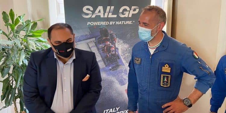 Il comandante delle Frecce Tricolori a Palazzo di Città