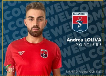 Taranto, ufficiale la firma di Andrea Loliva