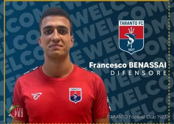 Taranto, ufficiale: arriva Francesco Benassai