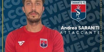 Taranto, che colpo! Ufficiale Andrea Saraniti