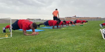 Taranto, doppia seduta per la squadra di Laterza