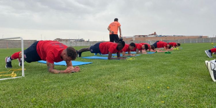 Taranto, doppia seduta per la squadra di Laterza