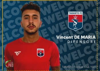 Taranto, ufficiale la firma di Vicent De Maria