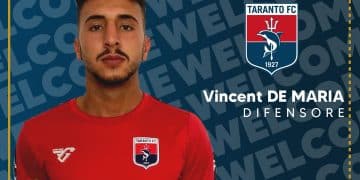 Taranto, ufficiale la firma di Vicent De Maria