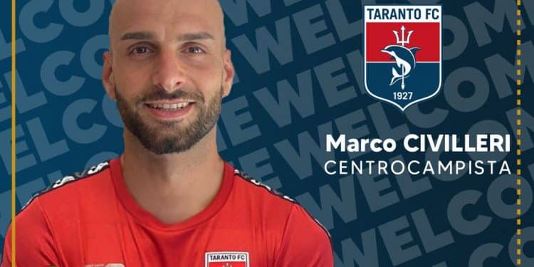 Taranto, ufficiale: firma Marco Civilleri