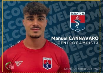Taranto, ufficiale la firma di Manuel Cannavaro