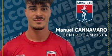 Taranto, ufficiale la firma di Manuel Cannavaro