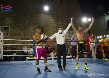 Luigi Merico, vittoria e applausi nel suo primo match internazionale