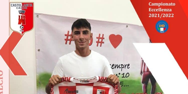 Asd Castellaneta, Gaetano Palmisano è un calciatore biancorosso