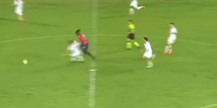 Taranto-Palermo 3-1, la moviola: giusta l’espulsione ai danni di Lancini