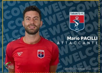 Taranto, ufficiale la firma di Mario Pacilli
