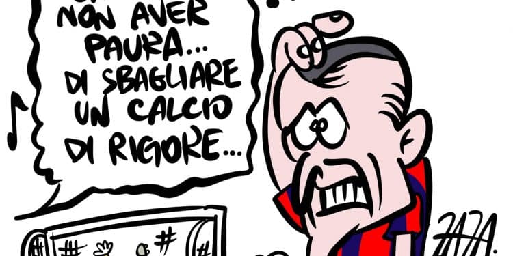 Taranto-Monterosi 0-0, la vignetta di Leonardo Zaza