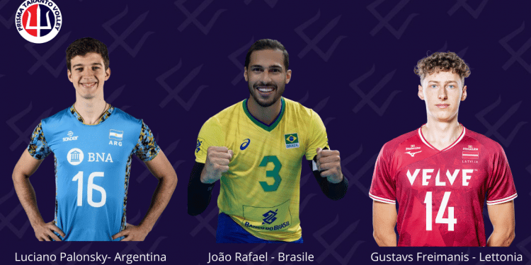 Prisma Taranto Volley: a breve l’arrivo dei 3 nazionali stranieri