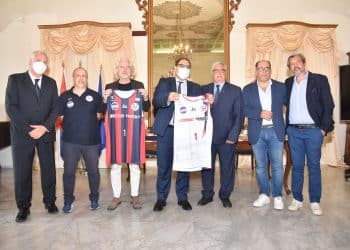 CJ Taranto, la presentazione della squadra al Comune