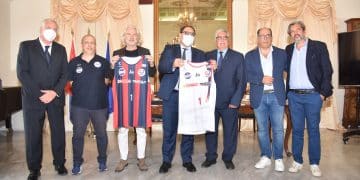 CJ Taranto, la presentazione della squadra al Comune