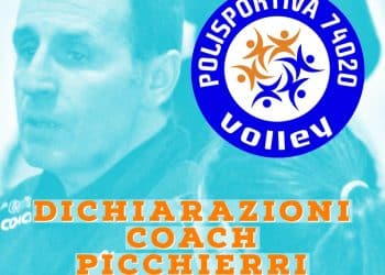 Polisportiva 74020, parla coach Pichierri