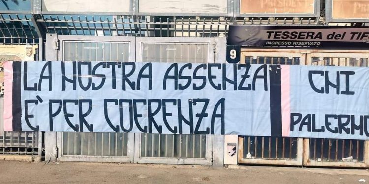 Taranto-Palermo, il tifo organizzato rosanero diserta lo Iacovone