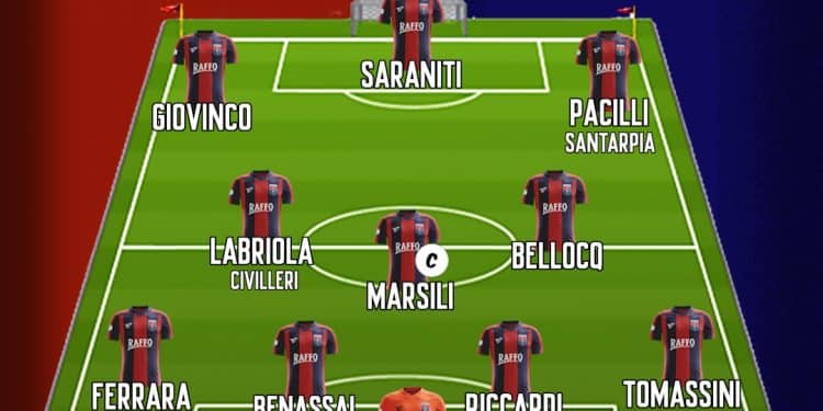 Taranto, probabile formazione: ballottaggio Pacilli-Santarpia per l’attacco