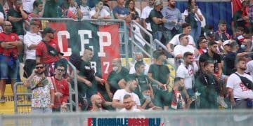 Taranto, la torcida rossoblu motore aggiunto della squadra di Laterza
