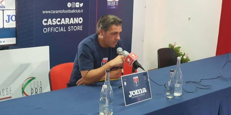 Taranto, Laterza: “Soddisfatto dei miei ragazzi, il Monterosi nasconde delle insidie”