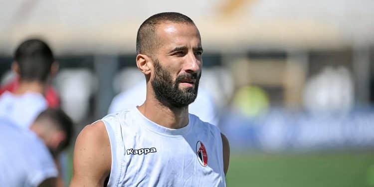 Bari, lesione del collaterale per Di Cesare