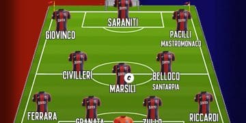 Taranto, probabile formazione: dubbio Granata-Tomassini in difesa