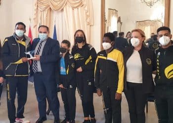 Non solo medaglie: al Club Scherma Taranto gli applausi del Sindaco Melucci
