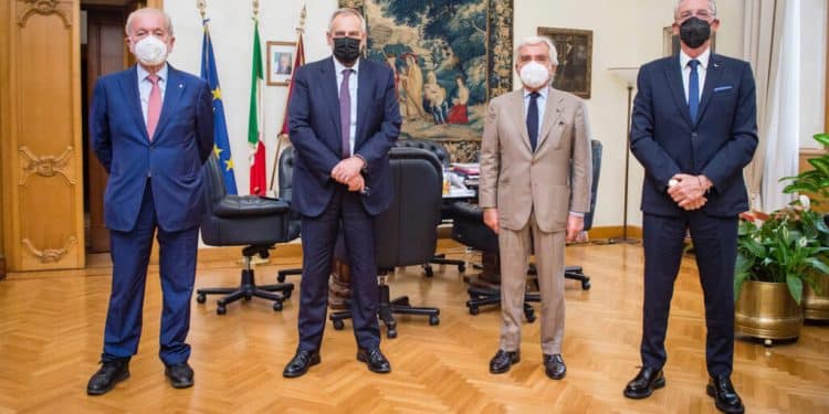 Il Presidente Ghirelli incontra il Capo della Polizia-Direttore Generale Pubblica Sicurezza, Lamberto Giannini