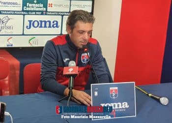 Taranto, Laterza: “Catanzaro molto forte, ma non andremo lì a guardare”
