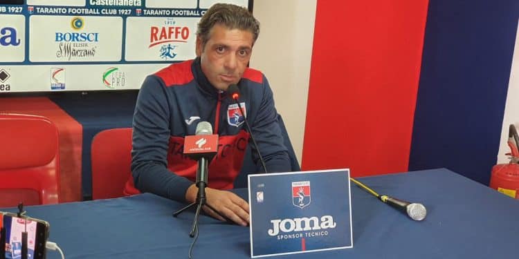 Taranto, Laterza: “Catanzaro molto forte, ma non andremo lì a guardare”