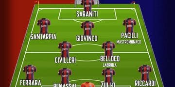 Taranto, probabile formazione: in difesa ballottaggio Benassai-Granata
