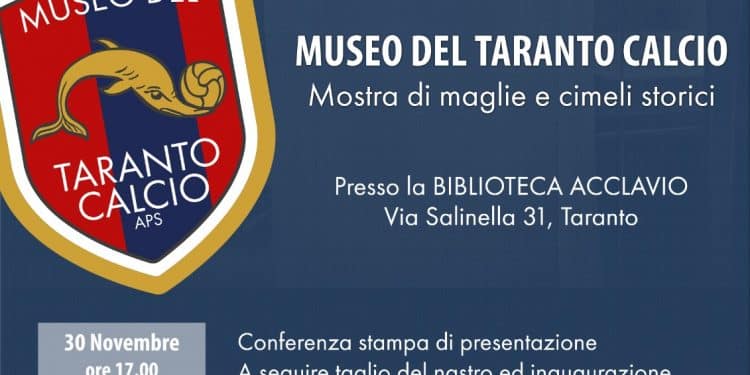 Taranto, scocca l’ora del “Museo del Taranto Calcio”