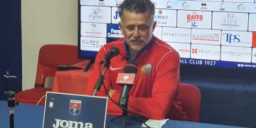 Taranto-Catania 3-2, Baldini: “Dispiace per il risultato, la partita l’abbiamo fatta noi”