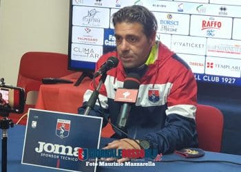 Taranto-Catania 3-2, Baldini: “Dispiace per il risultato, la partita l’abbiamo fatta noi”