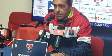 Taranto-Catania 3-2, Baldini: “Dispiace per il risultato, la partita l’abbiamo fatta noi”