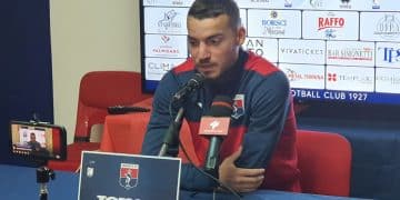 Taranto-Catania 3-2, Baldini: “Dispiace per il risultato, la partita l’abbiamo fatta noi”