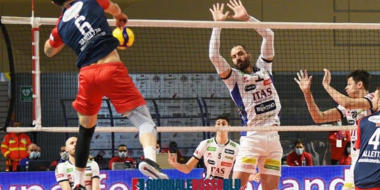 Gioiella Prisma Taranto-Itas Trentino 1-3, la fotogallery