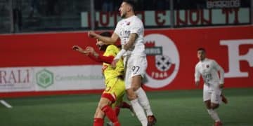 Turris-Taranto 1-2, la cronaca: Saraniti decisivo. Impresa rossoblù a Torre del Greco
