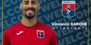 Taranto, dal Gladiator arriva Vincenzo Barone: la scheda