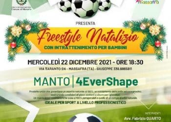 “Freestyle Natalizio” all’Albatros Soccer di Massafra