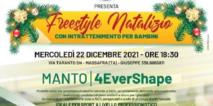 “Freestyle Natalizio” all’Albatros Soccer di Massafra