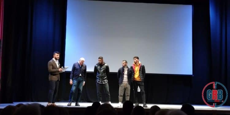 Taranto, la squadra rossoblù all’evento “Natale con Noi”