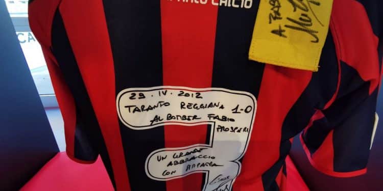 Taranto, la mostra dei cimeli al Museo del Taranto Calcio (la fotogallery)