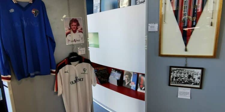 Taranto, la mostra dei cimeli al Museo del Taranto Calcio (la fotogallery)