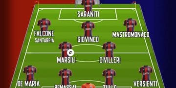 Taranto, probabile formazione: ballottaggio Santarpia-Falcone in attacco