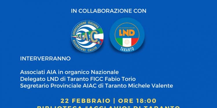 “ARBITRO CALCIATORE, SI PUO’ FARE”, appuntamento il 22 Febbraio