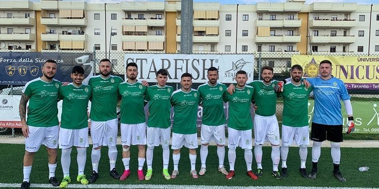 Talsano Taranto, tre punti pesantissimi: Leverano ko nello scontro diretto