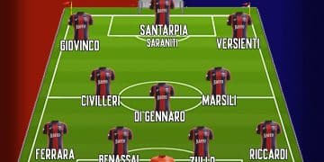 Taranto, probabile formazione: ballottaggio tra Versienti e Mastromonaco sulla fascia destra