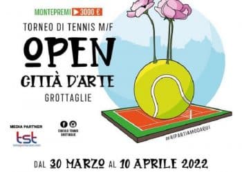 Dal 30 marzo torna l’Open di tennis “Grottaglie Città d’arte”